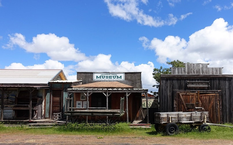 Shaniko, Oregon, an old almost ghost town